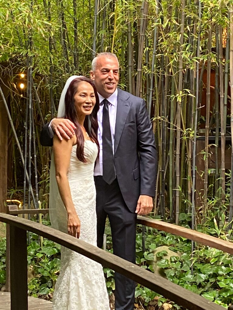 A Jewish/Vietnamese Couple on their Wedding Day