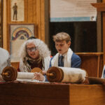Bar Mitzvah ceremony officiated by Mitzi Schwarz