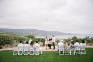 Wedding Vow Renewal Ceremony on the Beach at the Terranea 